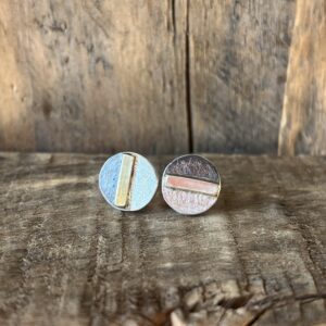 Originalūs sidabriniai auskarai